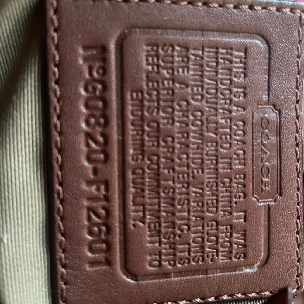 Coach vintage Hamilton brown leather hobo bag. Mini bag - Picture 8 of 10